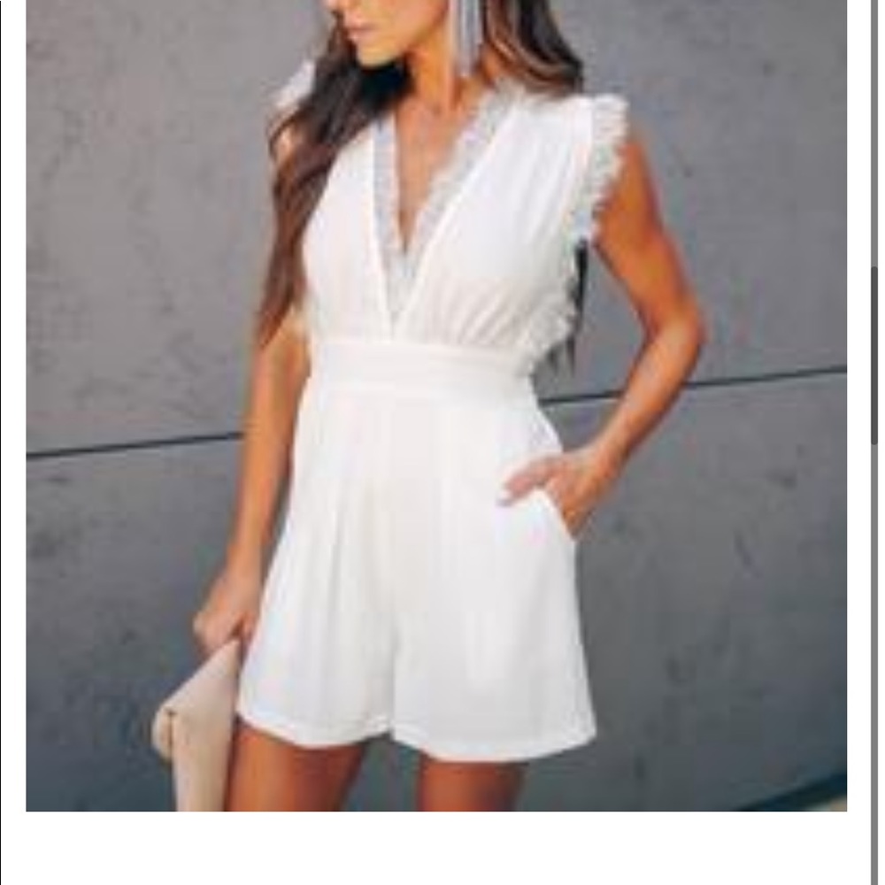 White romper